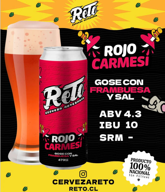 Rojo Carmesí Gose